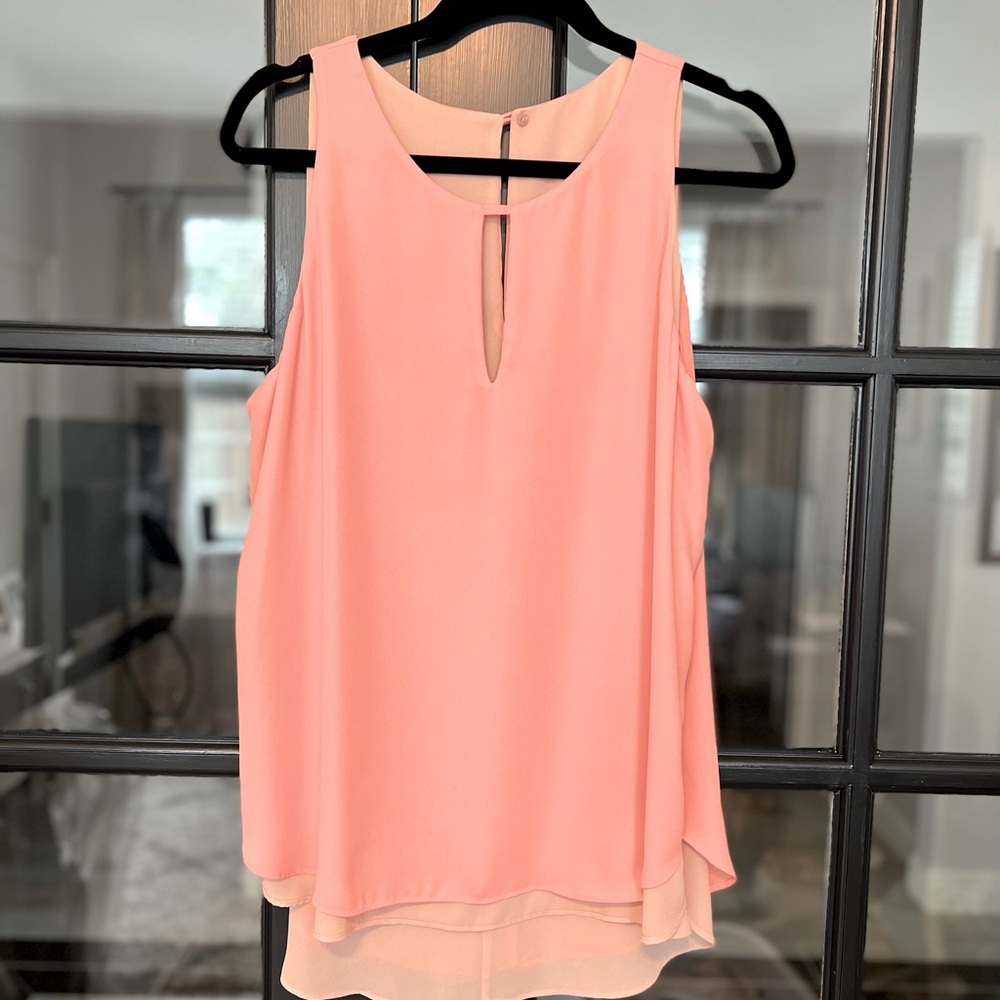 Reversible Peach/Cream Shirt